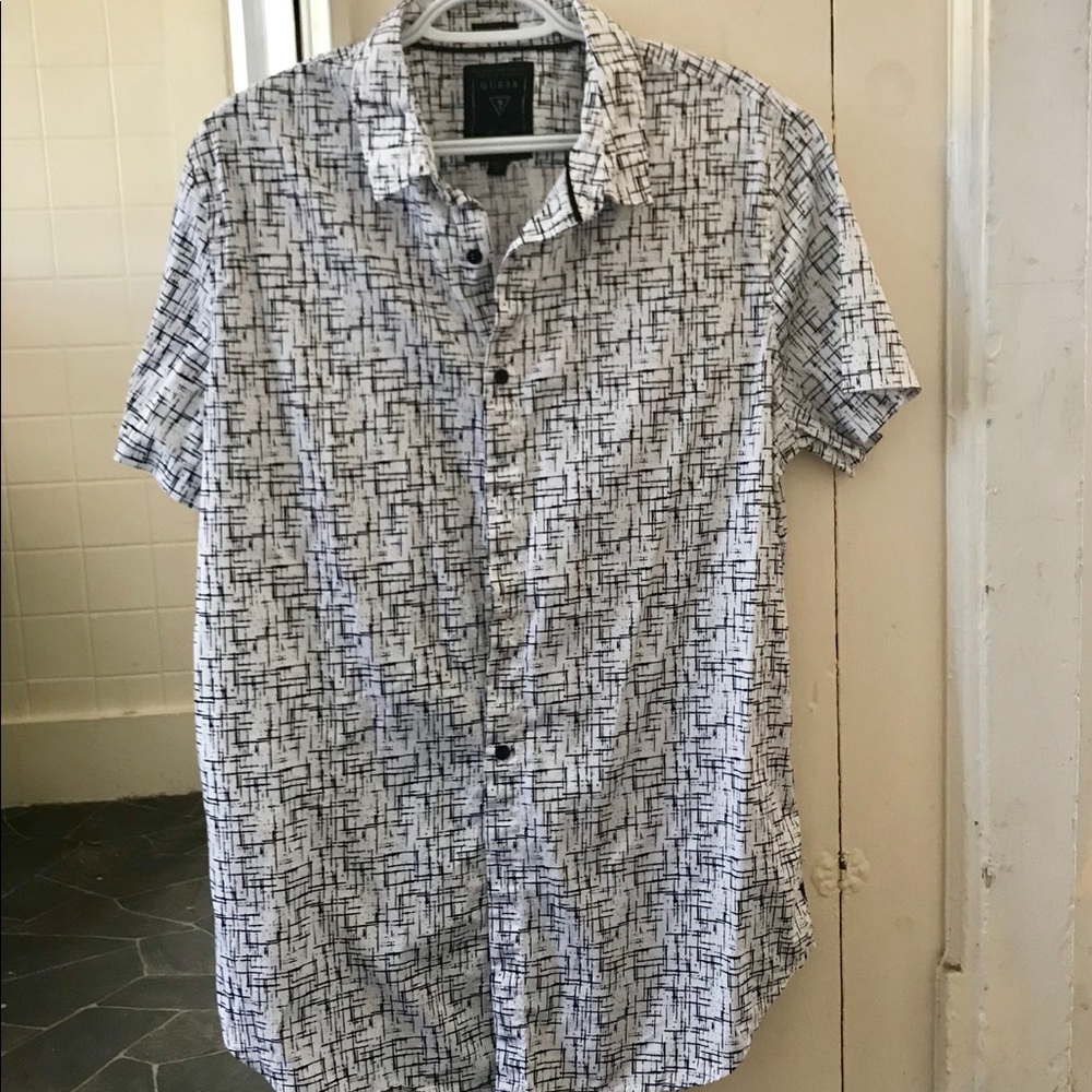 Guess Short Sleeve Button Down